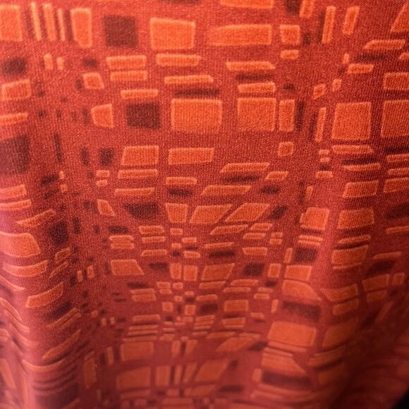 Columbia Titanium Women’s Rust Orange Colored Short Sleeve Top Athleisure Large - Picture 5 of 9